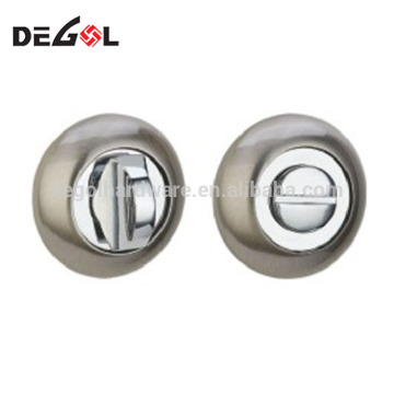 American style bathroom accessories toilet lock zinc alloy thumb turn