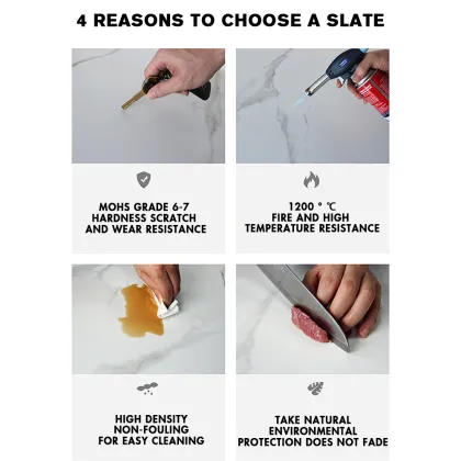 Chinese Landscape Painting Sintered Stone TV Wall Backdrop 80x260cm