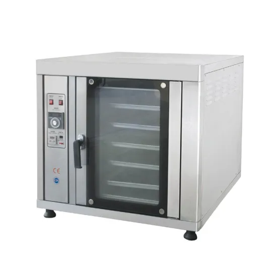 Commercial Stainless Steel 5 Tray Electronic Control Convection Oven for Baking