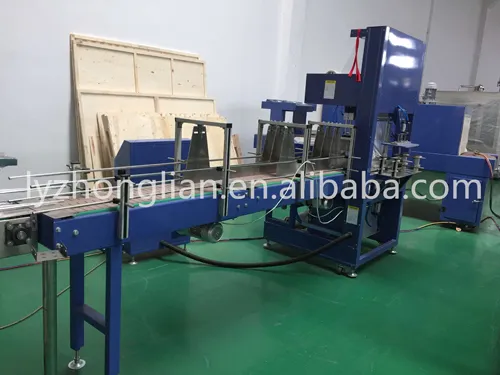 Zls-6040 Customize Available Large Shape Wood Door Double Side Sealing Heat Shrink Wraping Packing Machine