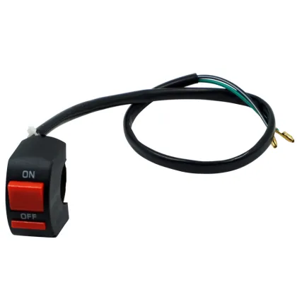 Motorcycle Switches Bullet Connector - Handlebar ON/OFF Buttons