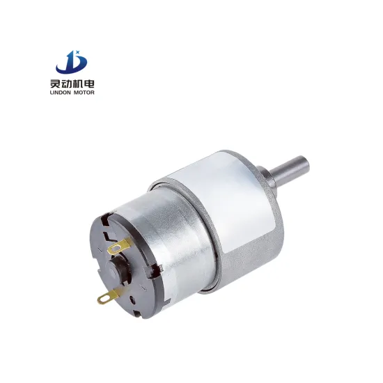 High Efficiency 3V, 6V, 12V Planetary Gearbox Motors: 37mm Brushed DC Gear Motors with High Torque at Low Speeds