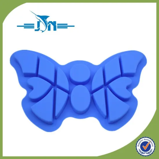 Silicone animal in butterfly shape cake pie mould