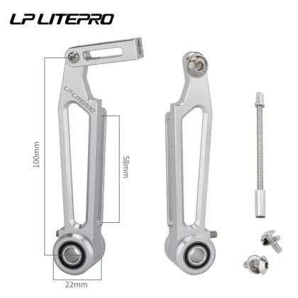 AL7075  foldable bike V brake short arm bicycle brake calipers bike brake Calipers 82mm bike parts