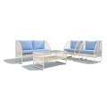 PE Rattan Leisure Wicker Furniture Sofa Set