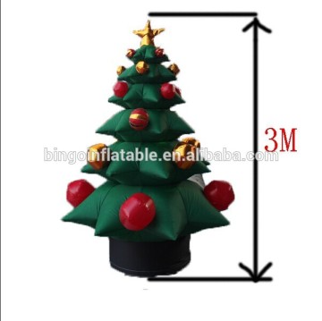 Inflatable Three-dimensional Christmas tree decoration for Christmas
