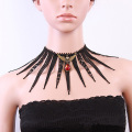 Vòng cổ Choker điều chỉnh phóng đại ren nữ Choker