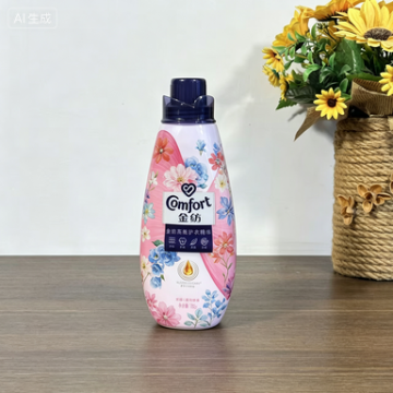 Advanced Fabric Softener in Gold Fiber Liquid Detergent