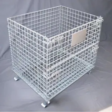 Roll Container & Storage Cages for Warehouse Supermarkets