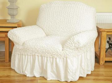 Stretch flexible sofa cover with elastic