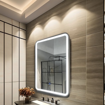 Hot Sale Rectangle Smart Touch Screen LED Bathroom Mirror
