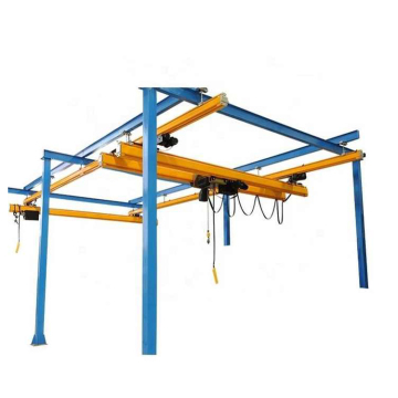 Moveable 3 Ton Overhead Crane for Workshop Floors with Rail