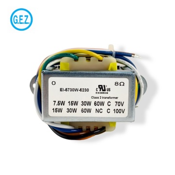 8-ohm 70V 100V audio line matching transformer