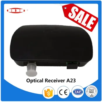 Factory directly supply double channel high quality black optical receiver