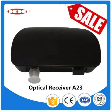 Factory directly supply double channel high quality black optical receiver