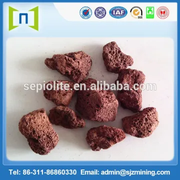 Gas grill lava pumice stone