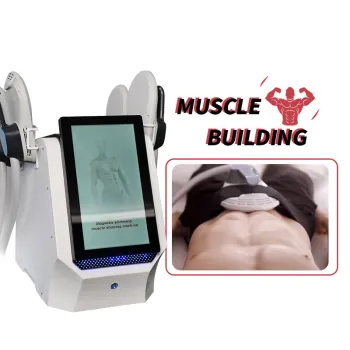 Tesla 4 Handles Loss Weight EMS Sculpting Machine