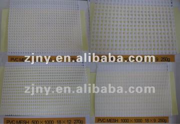 260g ~ 370g PVC coated white printable mesh