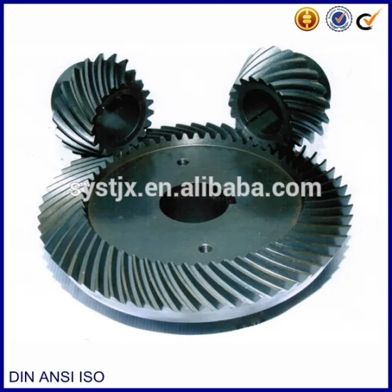 Sheaving teeth high precision set bevel sprial gear