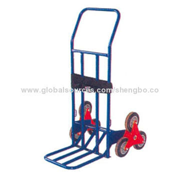75kg Hand Trolley with Powder Coating and Pb-free/UV Resistance