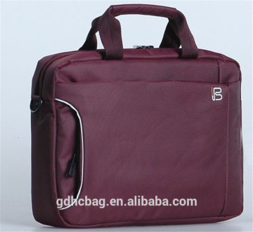 China Manufacturer Supply Personalized Polyester Handle Computer Laptop Bags