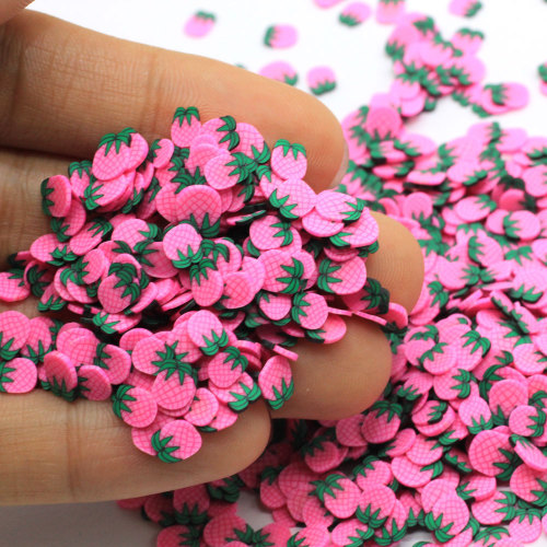 Wholesale Polymer Clay Pineapple Slices Simulation Fruit DIY Nail Art Decoration Slime Filler Christmas Ornament Accessories