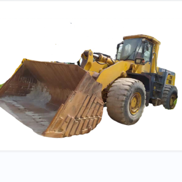 Second Hand Full Auto Komatsu Front Loader Tractor Price for Sale in China