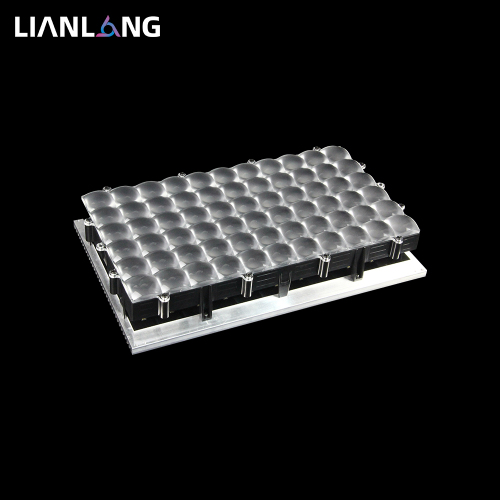 PMMA Plastic UV Curing Machine Lensa Violet Paralel