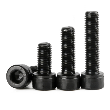 High Strength Carbon Steel Hex Socket Head Round Head Black Allen Bolts: Grades 4.8, 8.8, 10.9, 12.9