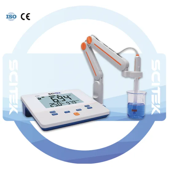SCITEK Benchtop pH Meter: Accurate pH and mV Value Measurement Range from -2.00 to 18.00