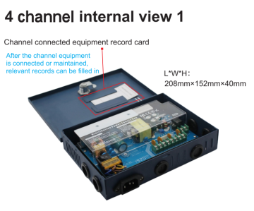 12V 30A 18CH CCTV Распределение электропитания