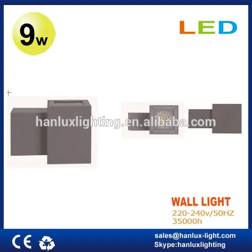 9W CE RoHS SMD Wall lighting
