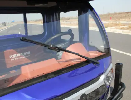 Three-wheeled electric mobility vehicle