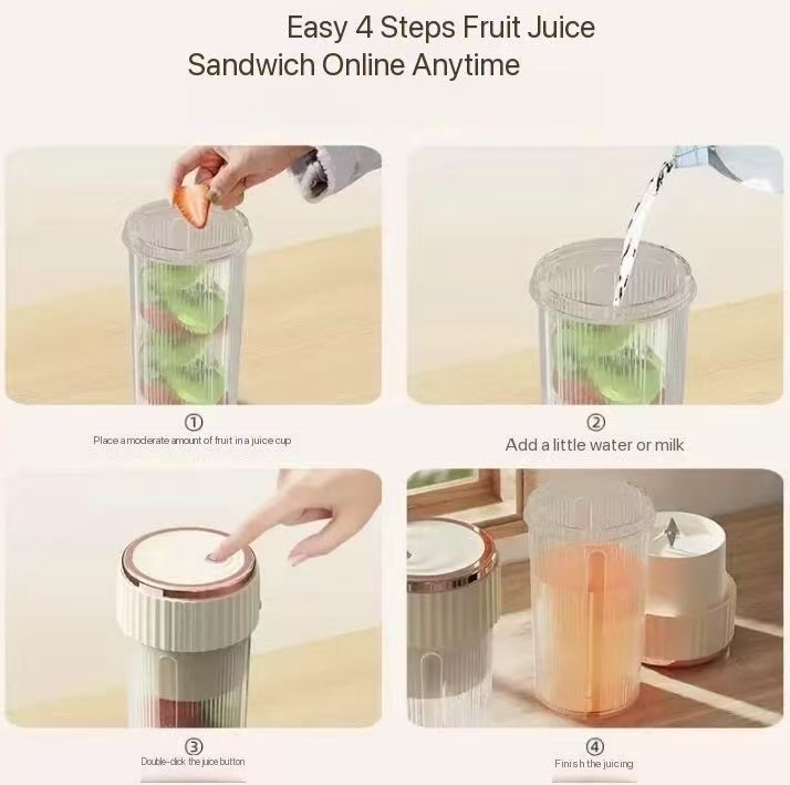 Compact Mini Juicer for Fresh Juice at Home