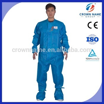 Wholesale Manufacturers Disposable blue microporous coverall