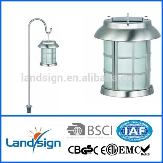 Cixi landsign plastic garden hanging solar lantern