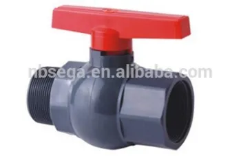 plastic pvc nylon ball valve