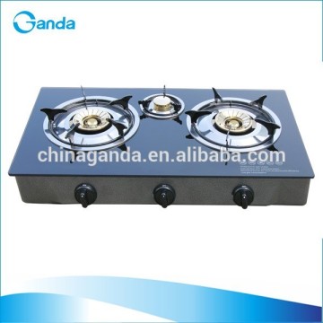 Table Gas Stove/ Three Burners Gas cooker/ Gas Cooking Hobs/ Kitchen Gas cooktop