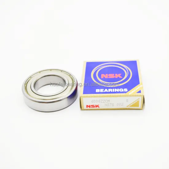 NSK 6006 High Performance Japan Deep Groove Ball Bearing