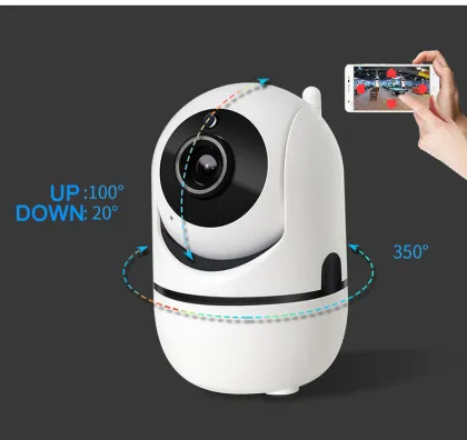 WiFi Smart Indoor IP Camera Compatible with Echo Show and Google Home