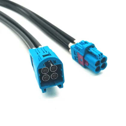 Universal HFM Mini Fakra Male Female Cable Assembly