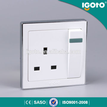 igoto B9013 1gang 13a switched socket electrical socket electric switch and socket