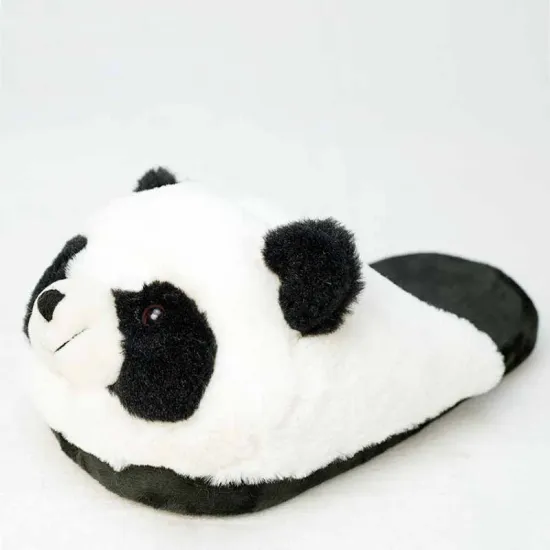 special panda fur slippers timber land shoes men women winter slippers Custom slippers Home House Slippers Children indoor