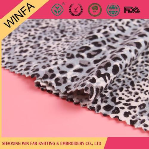 Most popular Fabric Manufacturer Fashion Printed 100% polyester single jersey fabric