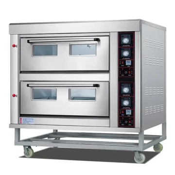 2 Deck 4 Trays Indoor Benchtop Pizza Oven Gas Big Size Price Philippines Professional Electric Pizza Oven