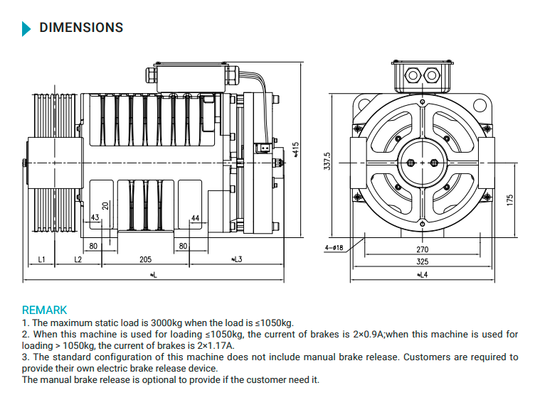 ER1L Dimensions 