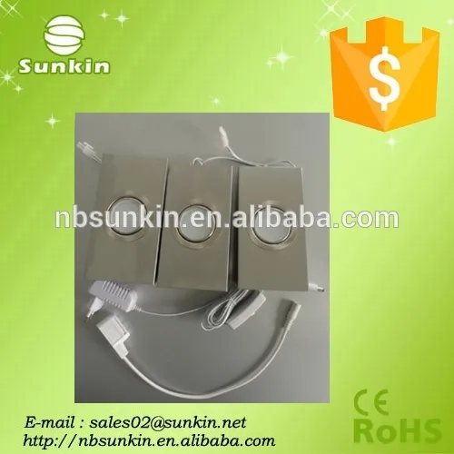 Best sellers of alibaba 3*1.5w led cabinet light/led kitchen light