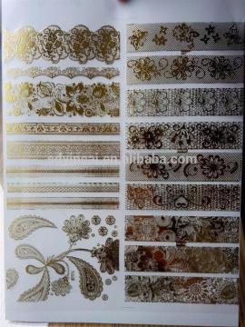 China factory directly sell matallic tattoos manufacturer