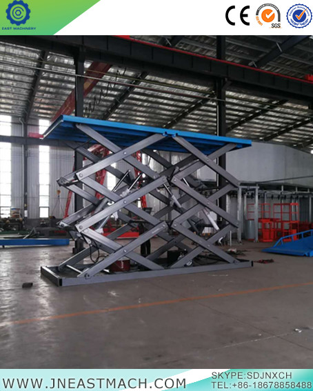 15t Bom Preço de Alta Qualidade Estacionária Scissor Lift