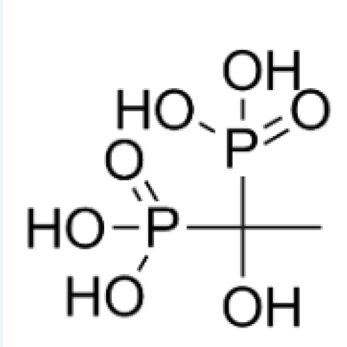 1-हाइड्रॉक्सी एथिलिडीन-1, 1-डिफोस्फोनिक एसिड CAS.:2809-21-4